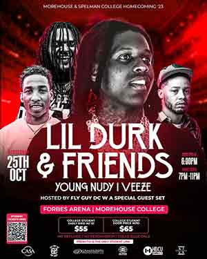 SPELHOUSE Homecoming 2023 featuring Lil Durk, Young Nudy and Veeze